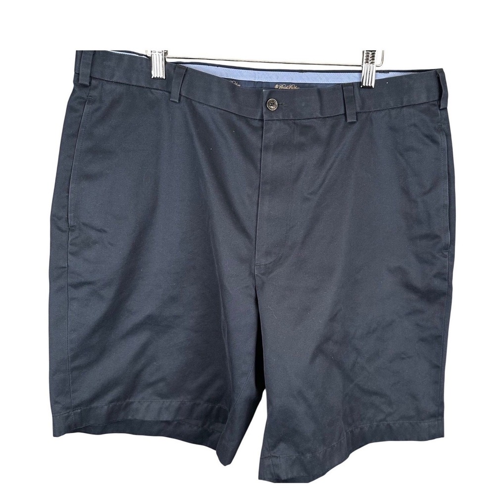 Brooks Brothers Mens  Blue Light Weight Advantage Chino Shorts W38 Flat Front